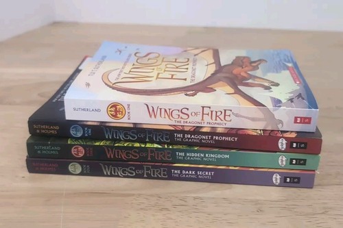 Wings fire book lot 4 - lot,